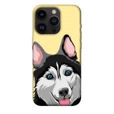 TPU чехол Demsky Husky dog для Apple iPhone 14 Pro (6.1")