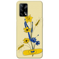 TPU чохол Demsky Українські квіточки для Oppo A74 4G