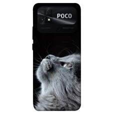 TPU чехол Demsky Cute cat для Xiaomi Poco C40