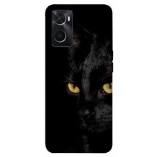 TPU чохол Demsky Черный кот для Oppo A76 4G