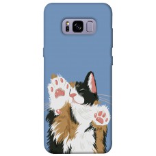 TPU чохол Demsky Funny cat для Samsung G955 Galaxy S8 Plus