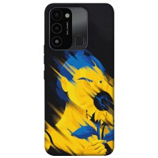 TPU чохол Demsky Faith in Ukraine 8 для TECNO Spark 8C