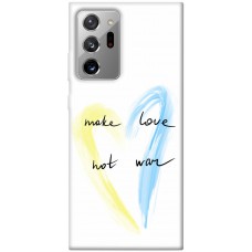 TPU чохол Demsky Make love not war для Samsung Galaxy Note 20 Ultra