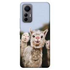 TPU чохол Demsky Funny llamas для Xiaomi 12 Lite
