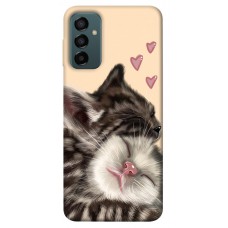 TPU чехол Demsky Cats love для Samsung Galaxy M13 4G