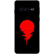 TPU чохол Demsky Red Moon для Samsung Galaxy S10