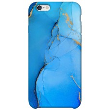 TPU чехол Demsky Синий с золотом для Apple iPhone 6/6s (4.7")