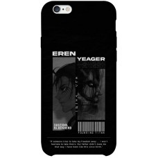 TPU чохол Demsky Anime style 3 Атака титанов (Eren Yeager) для Apple iPhone 6/6s plus (5.5")