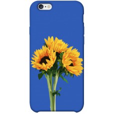 TPU чохол Demsky Bouquet of sunflowers для Apple iPhone 6/6s plus (5.5")