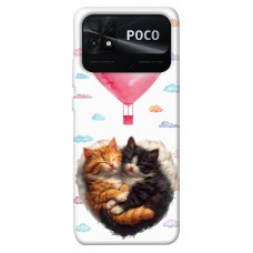 TPU чохол Demsky Animals love 3 для Xiaomi Poco C40