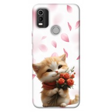 TPU чохол Demsky Animals love 2 для Nokia C21 Plus