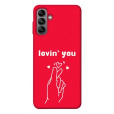 TPU чехол Demsky Loving you для Samsung Galaxy A04s