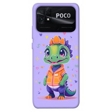 TPU чехол Demsky Мультяшний динозаврик для Xiaomi Poco C40