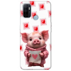 TPU чохол Demsky Animals love 6 для Oppo A53 / A32 / A33