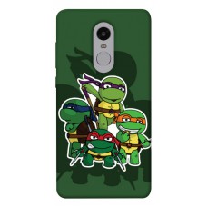 TPU чохол Demsky Green turtles для Xiaomi Redmi Note 4X / Note 4 (Snapdragon)