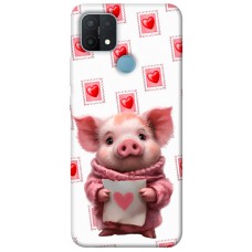 TPU чохол Demsky Animals love 6 для Oppo A15s / A15