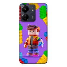 TPU чехол Demsky Colorful constructor для Xiaomi Redmi 13C