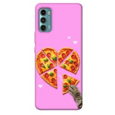 TPU чехол Demsky Pizza Love для Motorola Moto G60