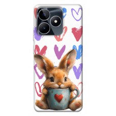 TPU чохол Demsky Animals love 1 для Realme C53