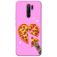 TPU чехол Demsky Pizza Love для Xiaomi Redmi 9