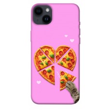 TPU чехол Demsky Pizza Love для Apple iPhone 14 Plus (6.7")