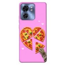 TPU чохол Demsky Pizza Love для Motorola Edge 40