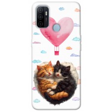 TPU чохол Demsky Animals love 3 для Oppo A53 / A32 / A33