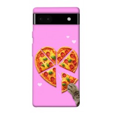 TPU чехол Demsky Pizza Love для Google Pixel 6a