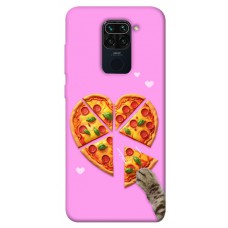 TPU чехол Demsky Pizza Love для Xiaomi Redmi Note 9 / Redmi 10X