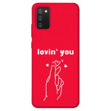 TPU чехол Demsky Loving you для Samsung Galaxy A02s