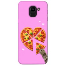 TPU чохол Demsky Pizza Love для Samsung J600F Galaxy J6 (2018)