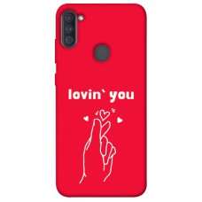 TPU чохол Demsky Loving you для Samsung Galaxy A11