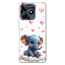 TPU чохол Demsky Animals love 7 для Realme C53