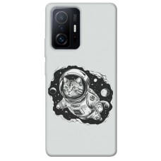 TPU чохол Demsky Кіт космонавт для Xiaomi 11T / 11T Pro