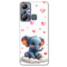 TPU чохол Demsky Animals love 7 для Infinix Hot 20i