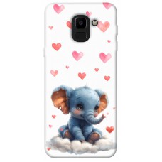 TPU чохол Demsky Animals love 7 для Samsung J600F Galaxy J6 (2018)