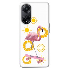 TPU чохол Demsky Fantasy Fauna 4 для Oppo A58 4G