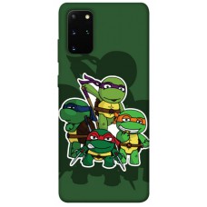 TPU чехол Demsky Green turtles для Samsung Galaxy S20+