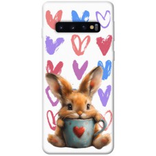 TPU чохол Demsky Animals love 1 для Samsung Galaxy S10