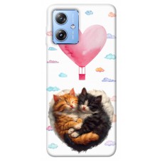 TPU чохол Demsky Animals love 3 для Motorola Moto G84