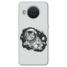 TPU чехол Demsky Кіт космонавт для Nokia X10 / X20