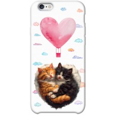 TPU чохол Demsky Animals love 3 для Apple iPhone 6/6s plus (5.5")