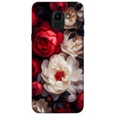 TPU чехол Demsky Velvet roses для Samsung J600F Galaxy J6 (2018)