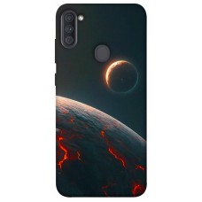 TPU чехол Demsky Lava planet для Samsung Galaxy A11