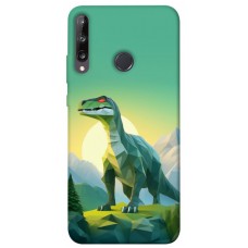 TPU чохол Demsky Динозавр для Huawei P40 Lite E / Y7p (2020)