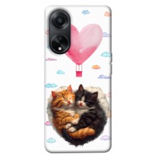 TPU чохол Demsky Animals love 3 для Oppo A58 4G