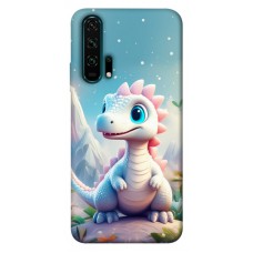 TPU чехол Demsky Білий дракоша для Huawei Honor 20 Pro