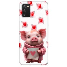 TPU чохол Demsky Animals love 6 для Samsung Galaxy A03s