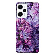 TPU чохол Demsky Violet blossoms для Xiaomi Poco F5 Pro