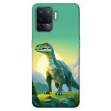 TPU чохол Demsky Динозавр для Oppo Reno 5 Lite